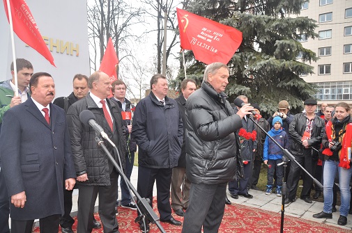 Лидер КПРФ Геннадий Зюганов посетил наукоград Королев