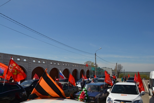 В Зарайском районе коммунисты провели победный автопробег