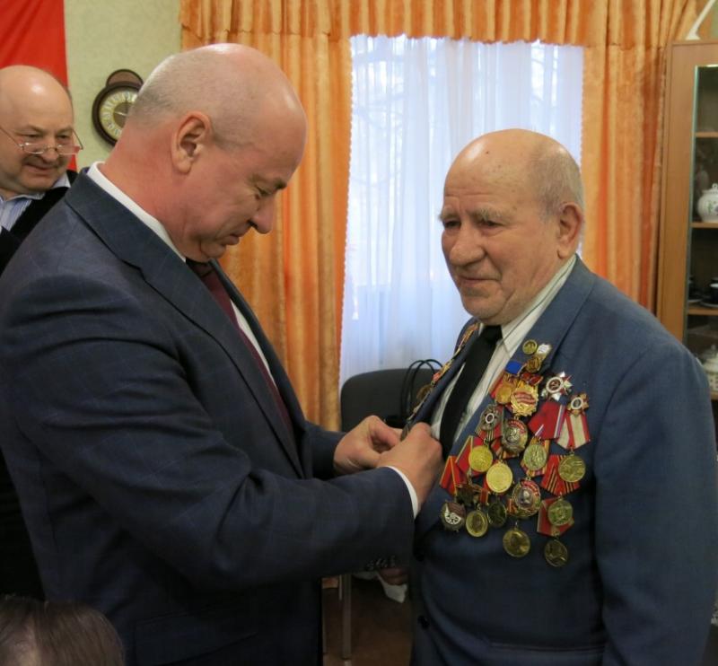 Депутат М.П. Леонтьев отчитался о проделанной работе перед Советом ветеранов города Протвино