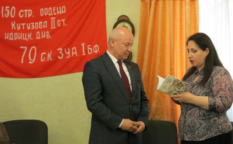 Депутат М.П. Леонтьев отчитался о проделанной работе перед Советом ветеранов города Протвино