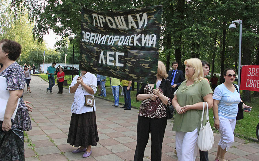 В Звенигороде сотни людей проголосовали против мэра