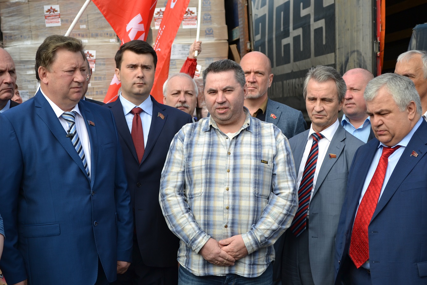 Владимир Кашин: «Поддержим братскую Украину в ее борьбе с фашизмом и бандеровщиной»!