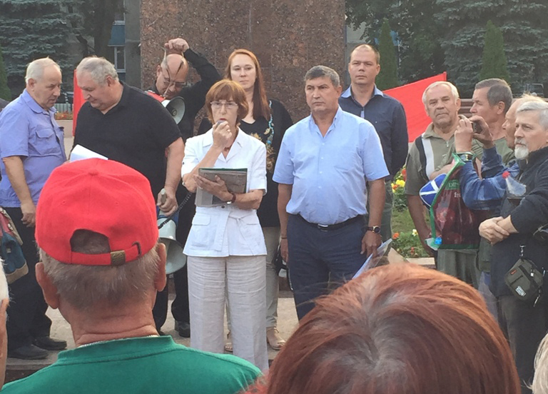 Массовый митинг в Красногорске: жители против преступного закона