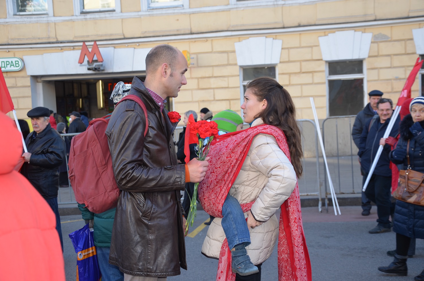 «Будущее за социализмом!»: коммунисты Московской области на митинге в Москве (фоторепортаж)