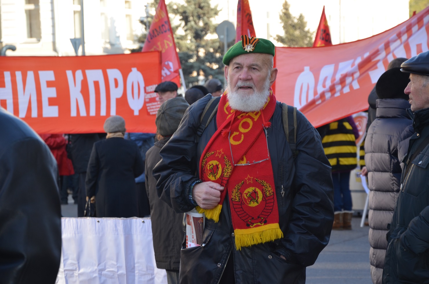 «Будущее за социализмом!»: коммунисты Московской области на митинге в Москве (фоторепортаж)