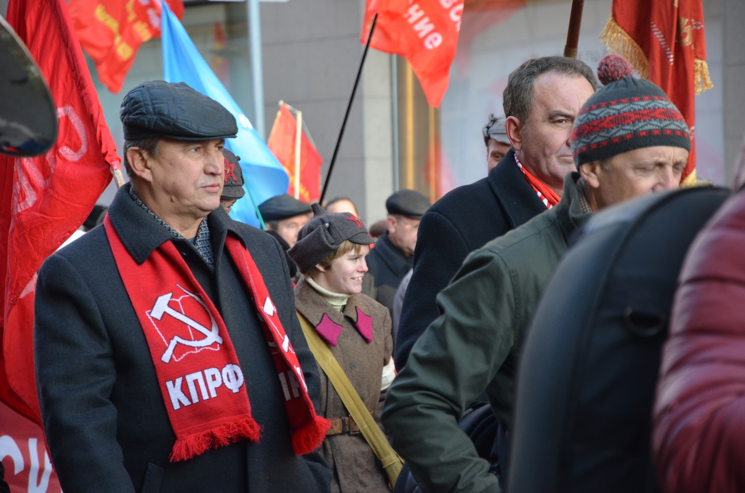 «Будущее за социализмом!»: коммунисты Московской области на митинге в Москве (фоторепортаж)