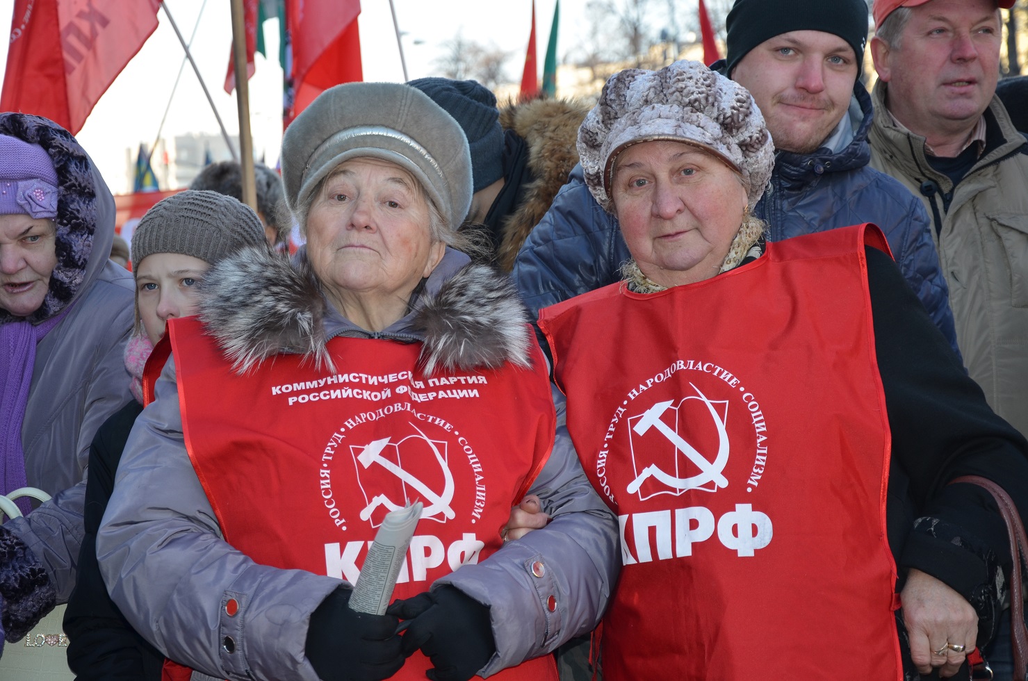 «Будущее за социализмом!»: коммунисты Московской области на митинге в Москве (фоторепортаж)