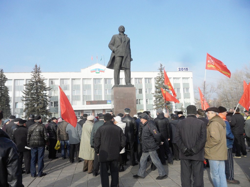 Митинг в Одинцово: «Россия – великая страна, и она может все»