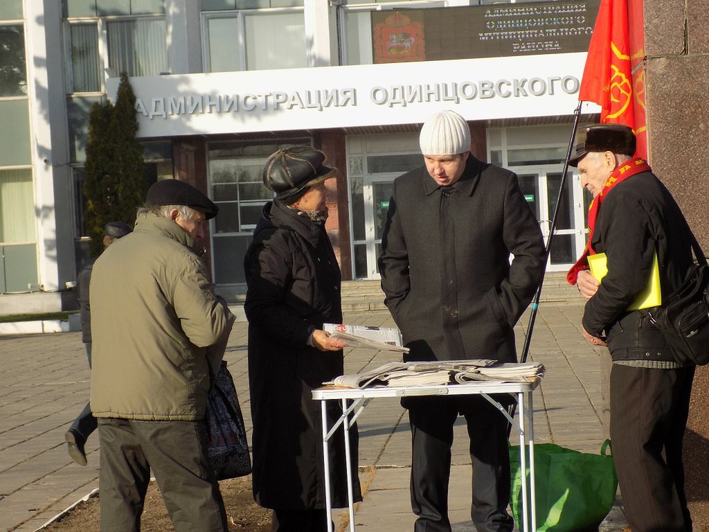 Митинг в Одинцово: «Россия – великая страна, и она может все»