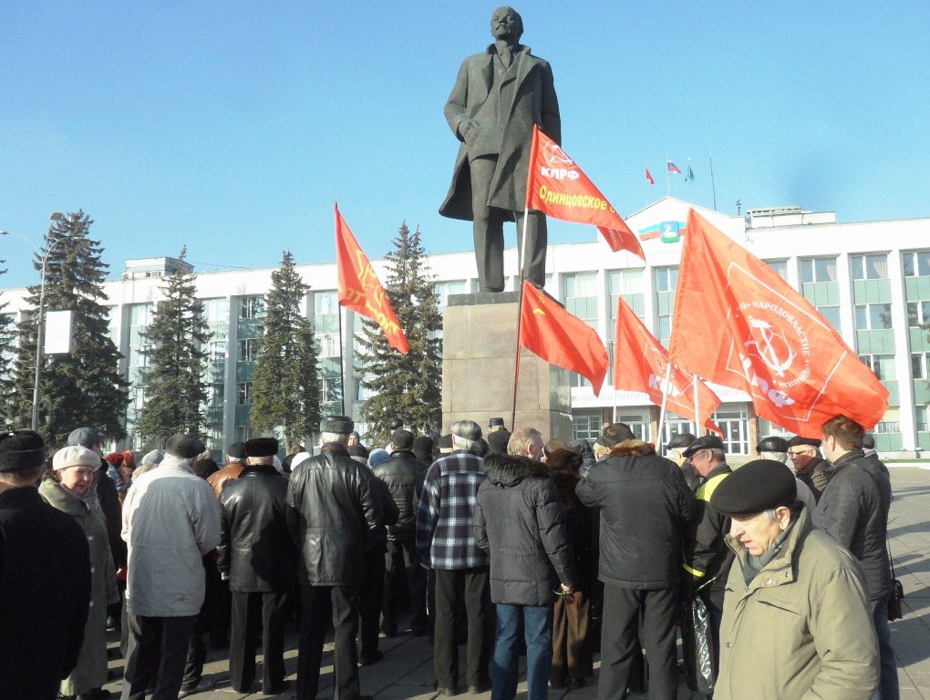 Митинг в Одинцово: «Россия – великая страна, и она может все»