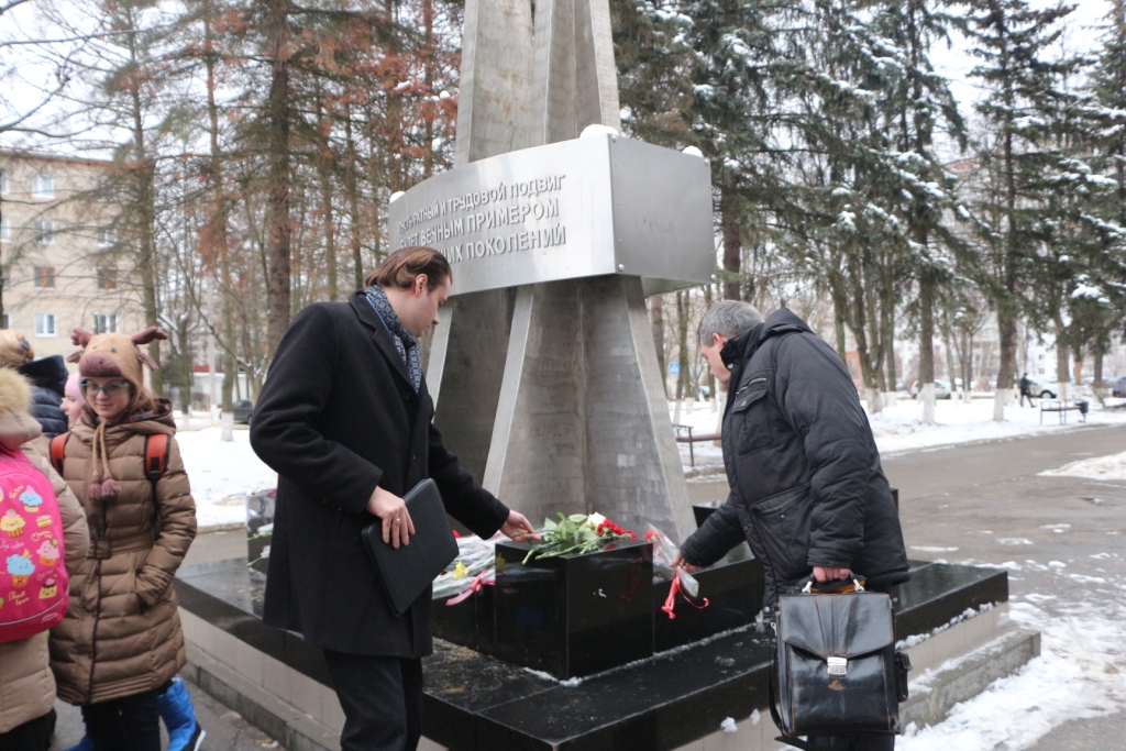 Организаторы домодедовского "Патриотического десанта" встретились со школьниками в мкр. Авиационный