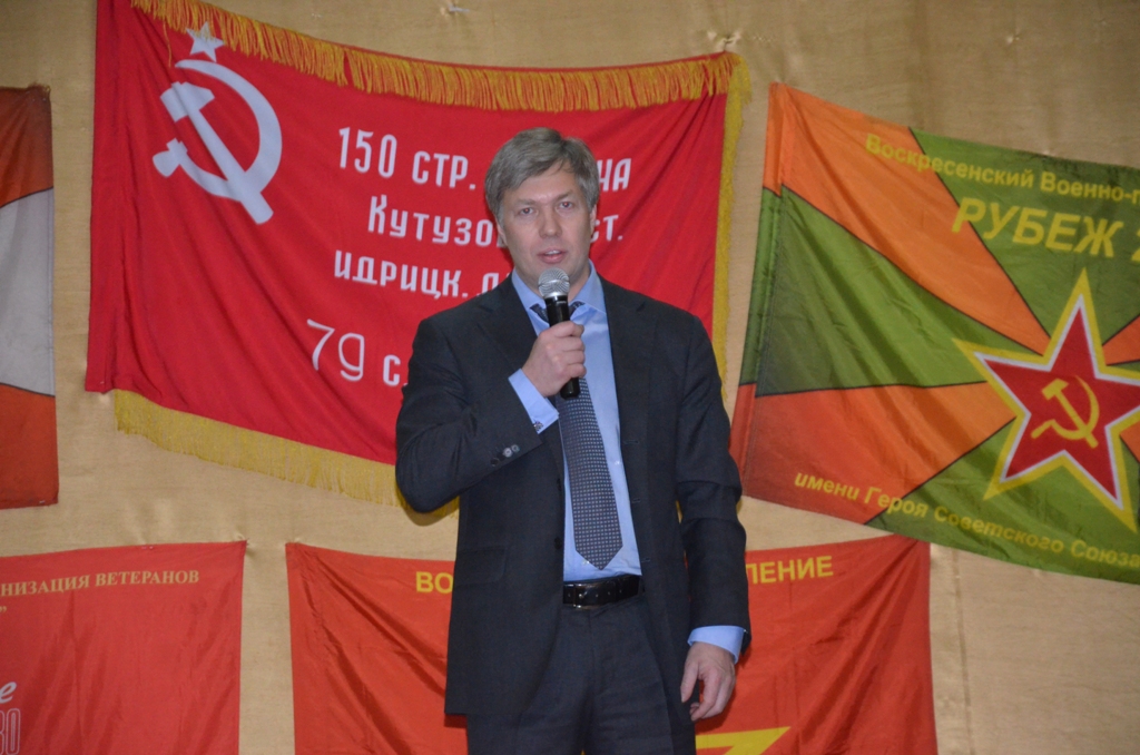 «Верны отечеству, истории, народу» - Алексей Русских встретился с воспитанниками военно-патриотического клуба