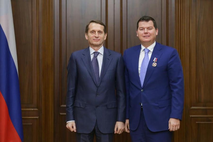 Депутат-коммунист Михаил Авдеев награжден Почетным знаком Государственной Думы "За заслуги в развитии парламентаризма"