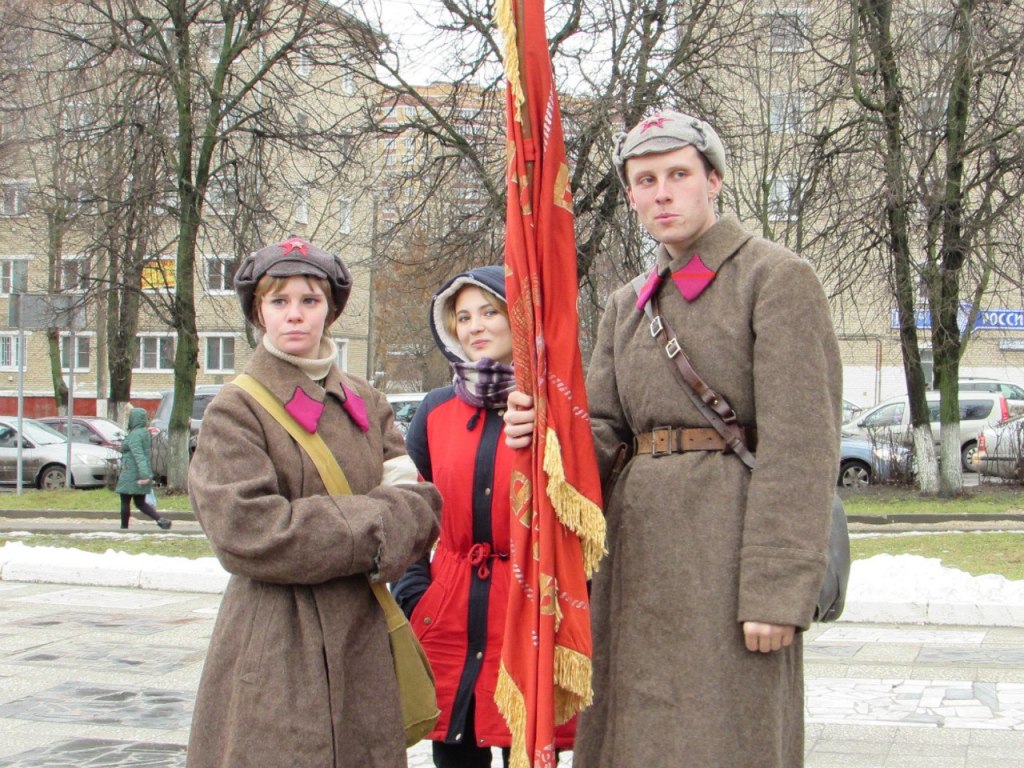 Праздничный митинг ко дню рождения Сталина
