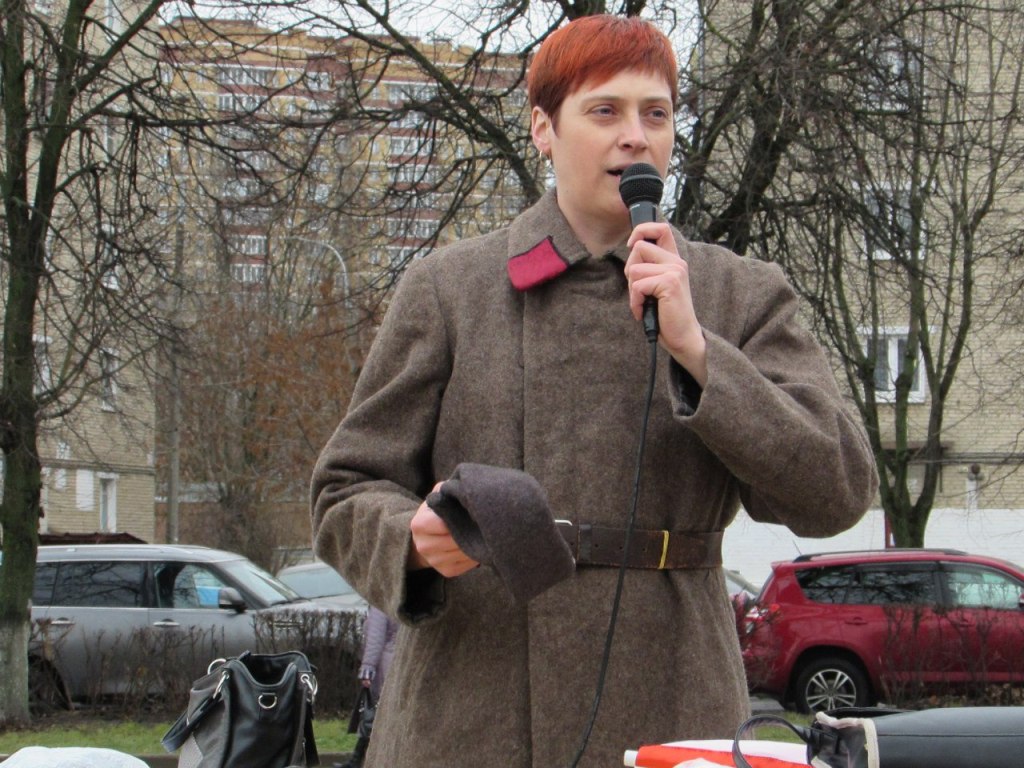 Праздничный митинг ко дню рождения Сталина