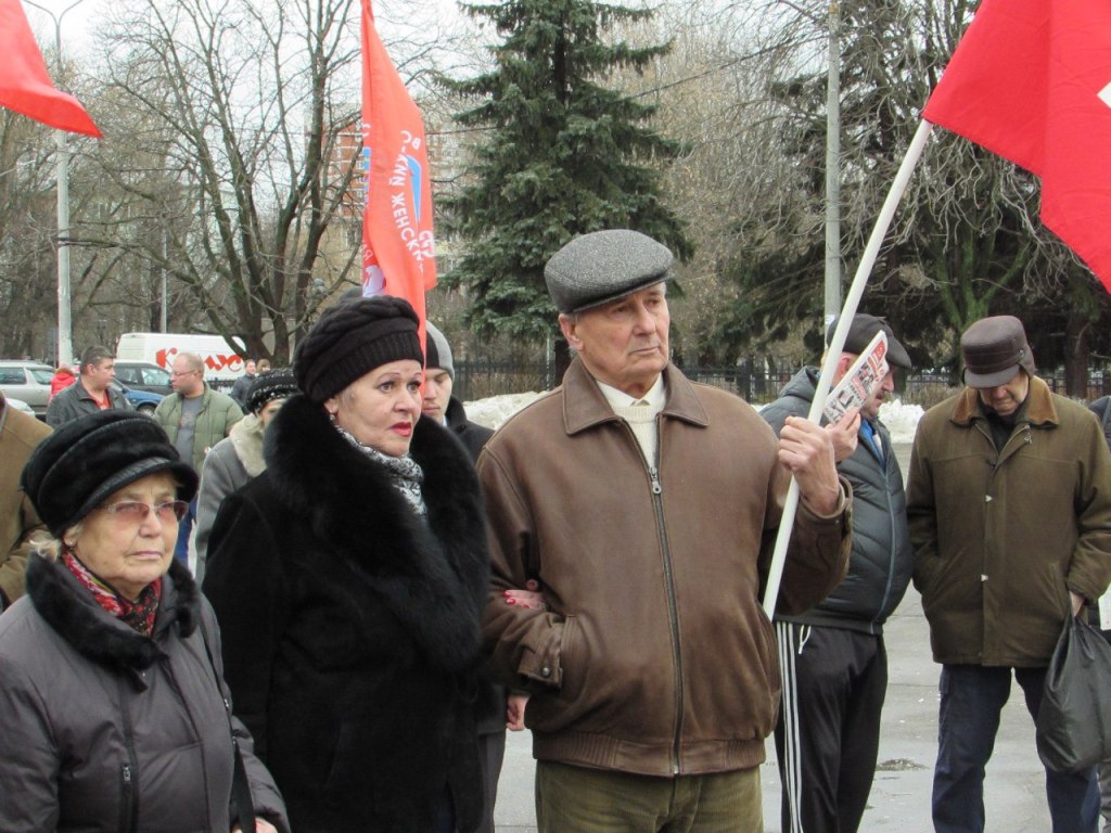 Праздничный митинг ко дню рождения Сталина