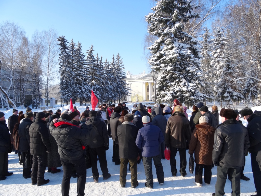 Сергиев Посад митингует