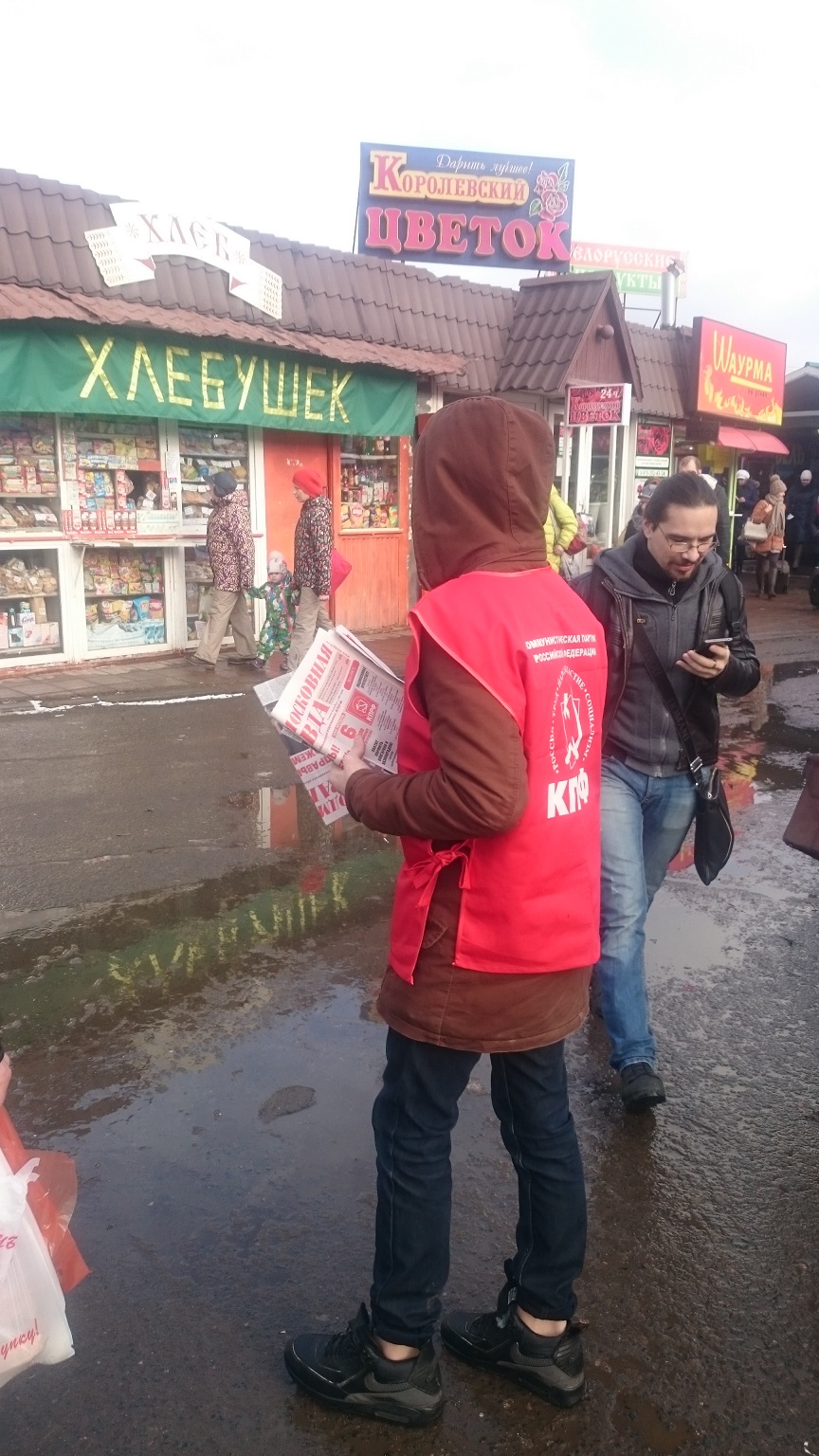 В Королёве прошли массовые пикеты в поддержку Всероссийской акции протеста