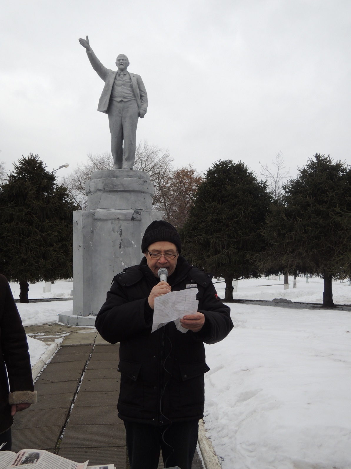 Коломна: Митинг протеста против социальной политики правительства Д.Медведева