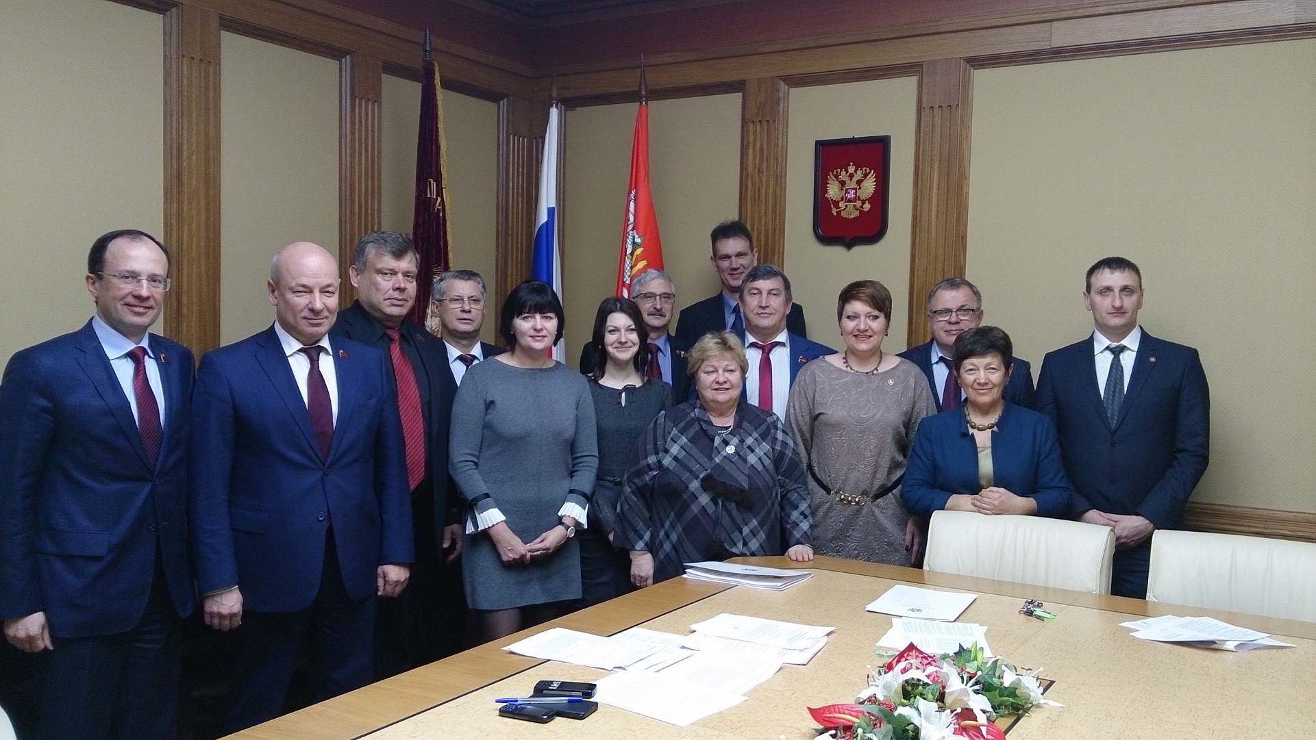 Константин Черемисов встретился с делегацией парламентариев ДНР