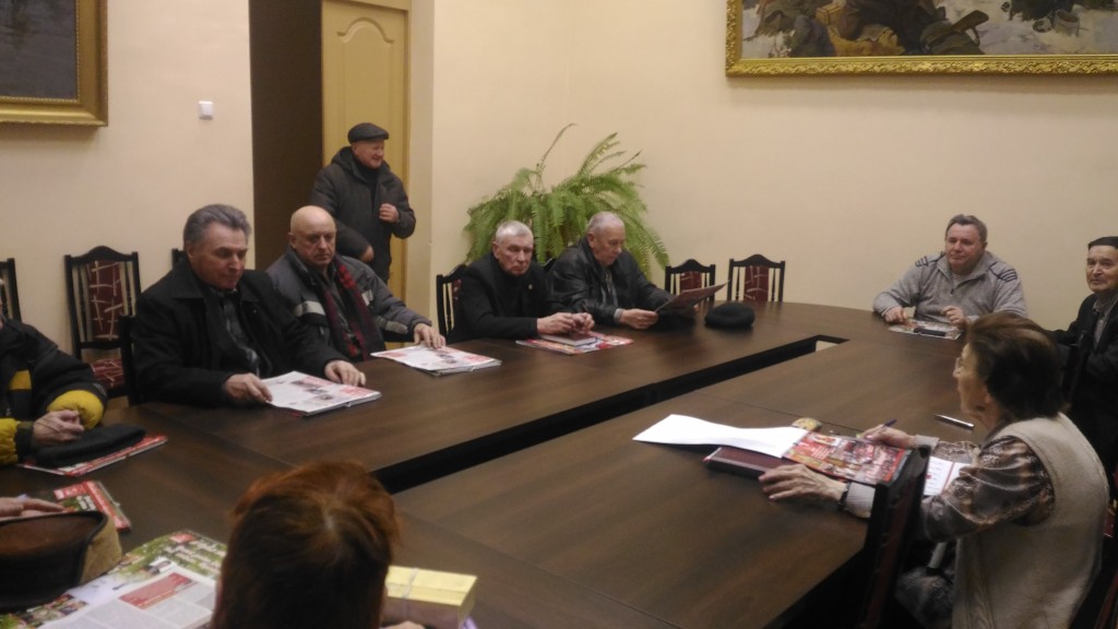 Встреча с ветеранами микрорайона Ферма