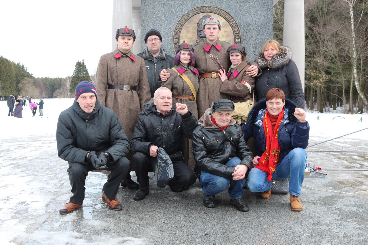 Подольские коммунисты и комсомольцы провели праздничный митинг посвящённый дню создания рабоче-крестьянской Красной Армии