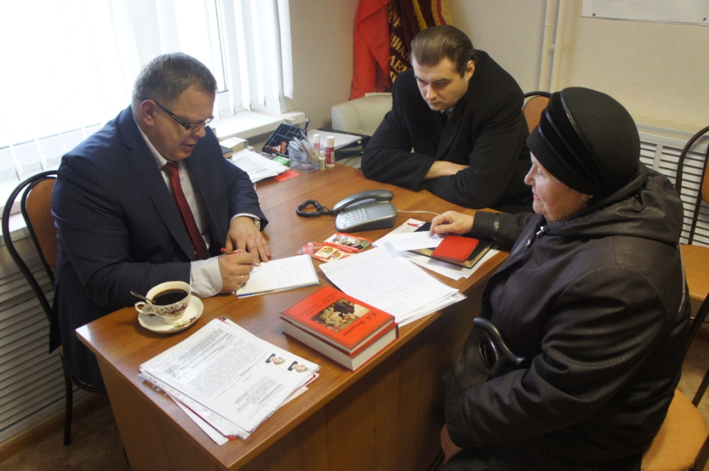 Александр Наумов провёл приём в Домодедово