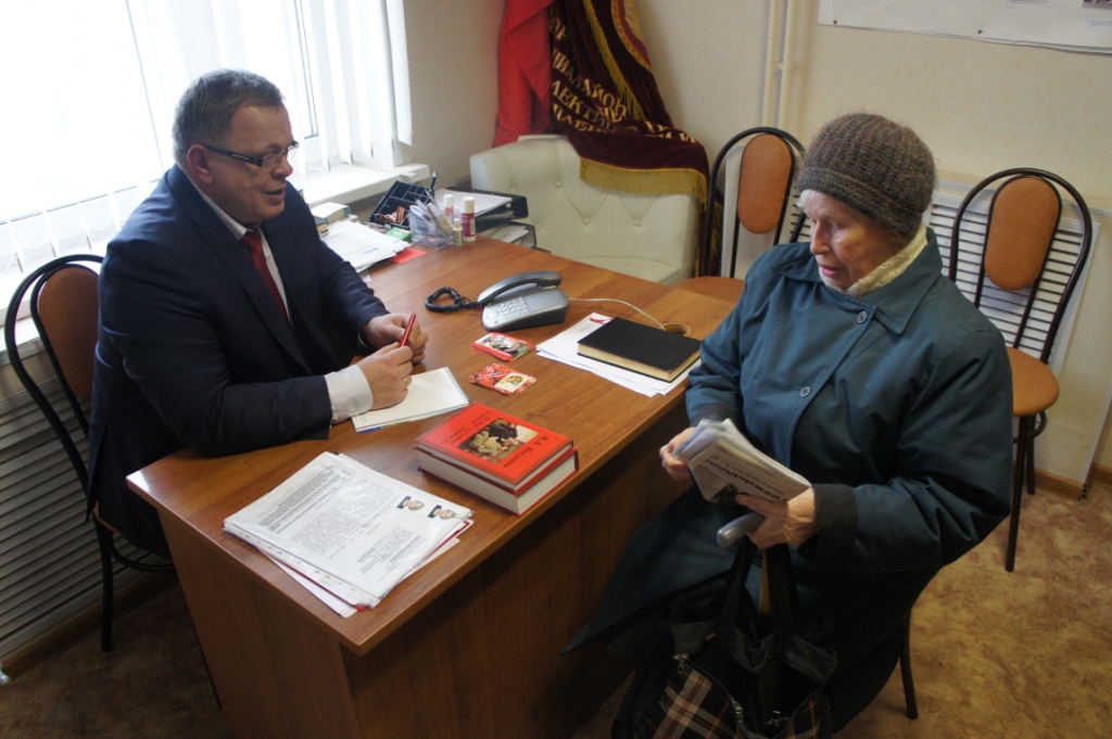 Александр Наумов провёл приём в Домодедово