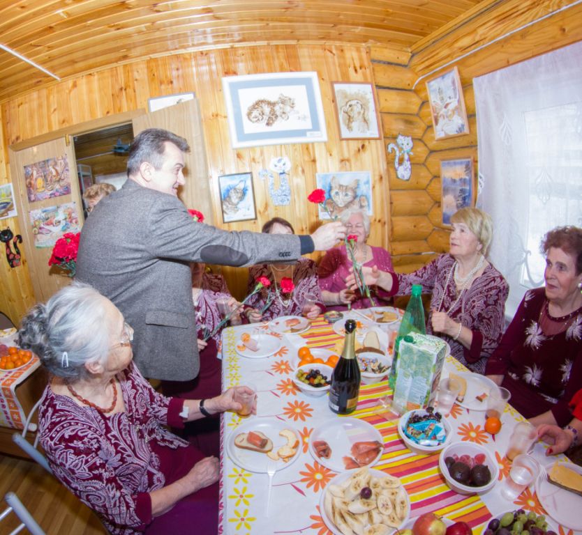 Международный женский день во Фрязино отметили в тёплой и душевной обстановке