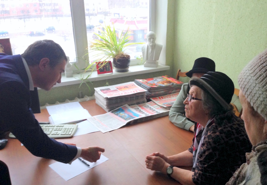 Депутат Кононенко рассказал «детям войны» о борьбе за их права