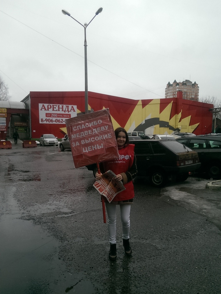 Мартовские пикеты в Серпухове
