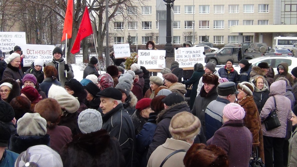 В Мытищах прошел пикет