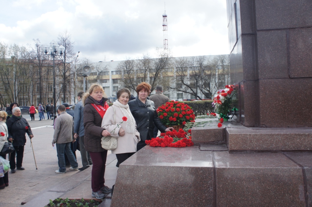 Подольчане помнят и чтят имя вождя мирового пролетариата