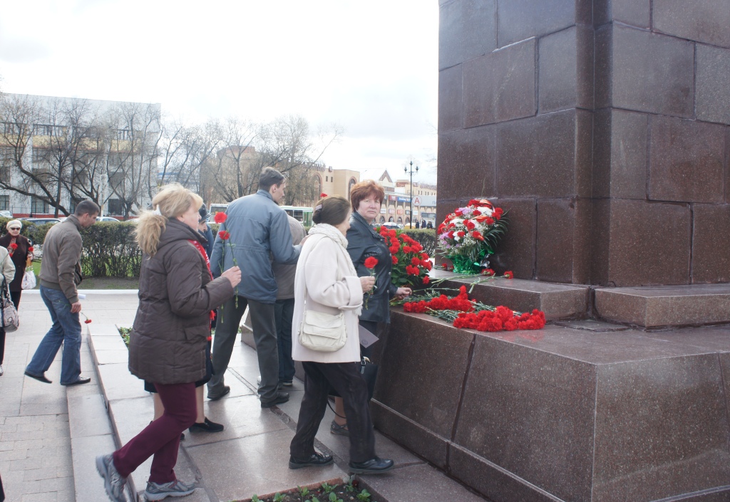 Подольчане помнят и чтят имя вождя мирового пролетариата