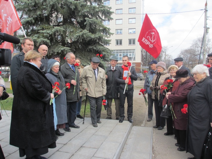 Словом и Делом, или как коммунисты Королева отметили 146-ой день рождения Владимира Ильича Ленина