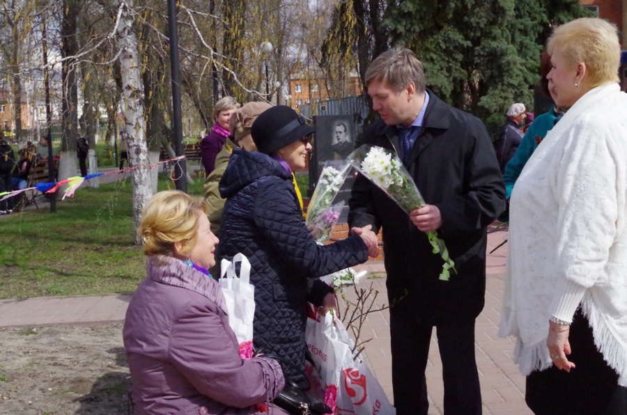 Алексей Русских принял участие в патриотической акции «Равнение на подвиг отцов и дедов»