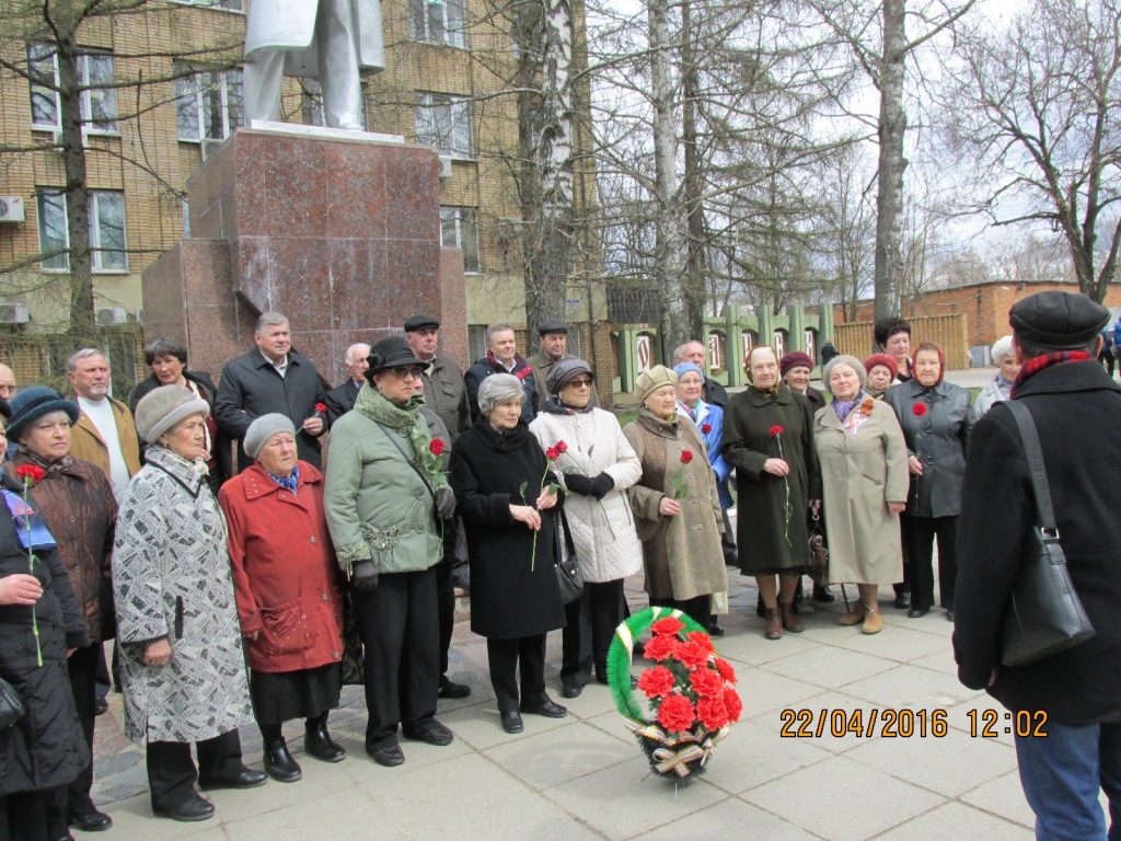 Можайские коммунисты почтили память В.И. Ленина