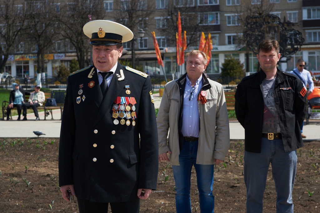 Акция «Георгиевская лента. Носи достойно» состоялась сегодня в Сергиевом Посаде