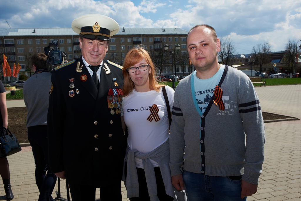 Акция «Георгиевская лента. Носи достойно» состоялась сегодня в Сергиевом Посаде