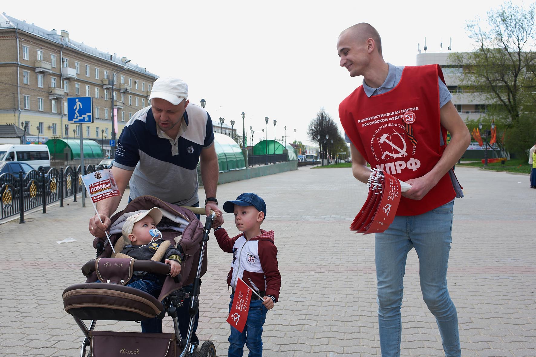 Знамя Победы в Сергиевом Посаде