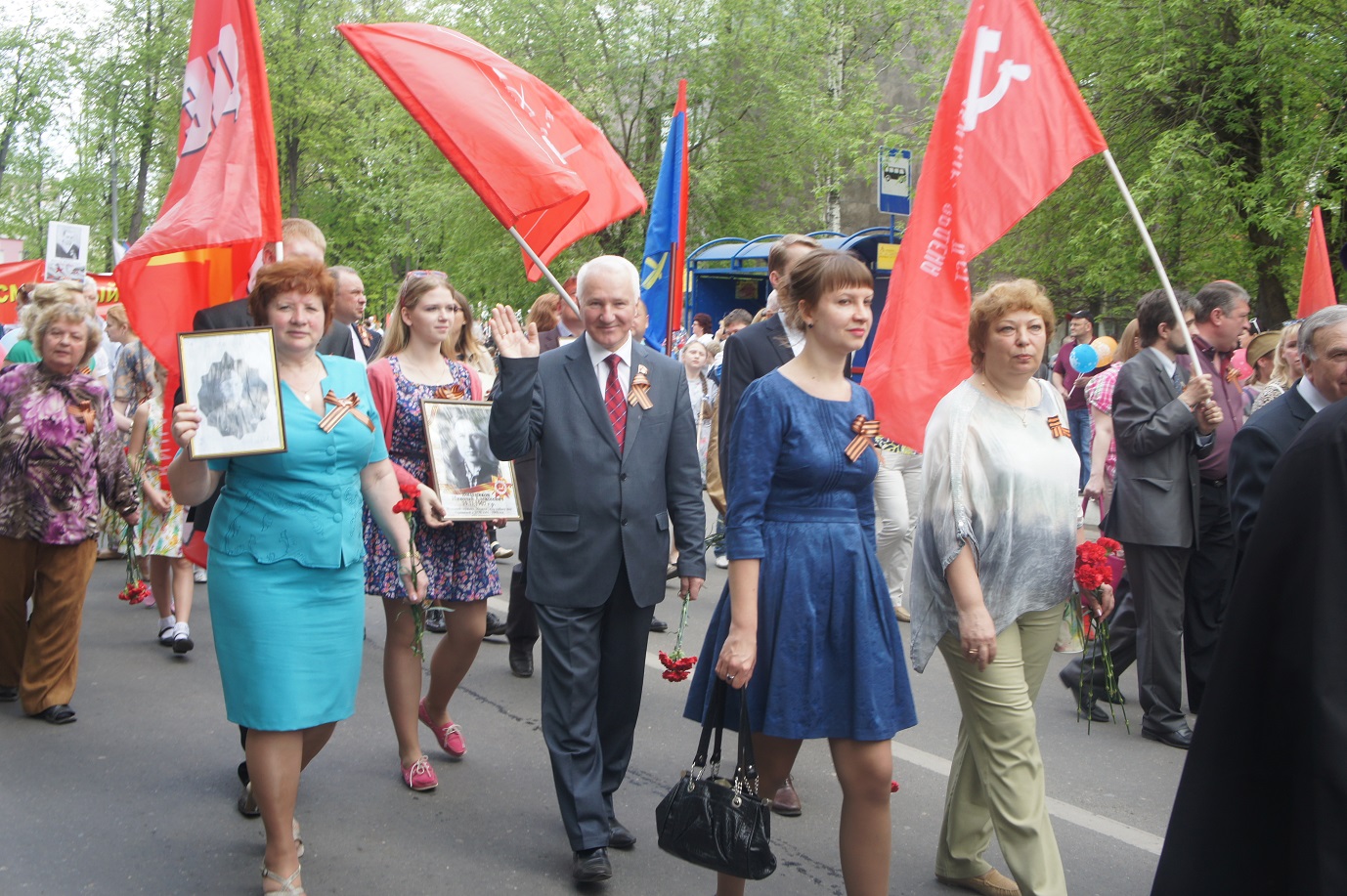 Климовск отметил День Победы