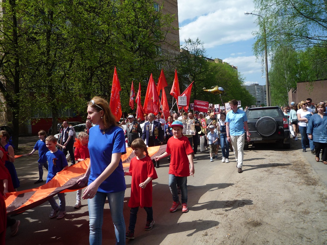 71-ую годовщину Победы отметили в Черноголовке