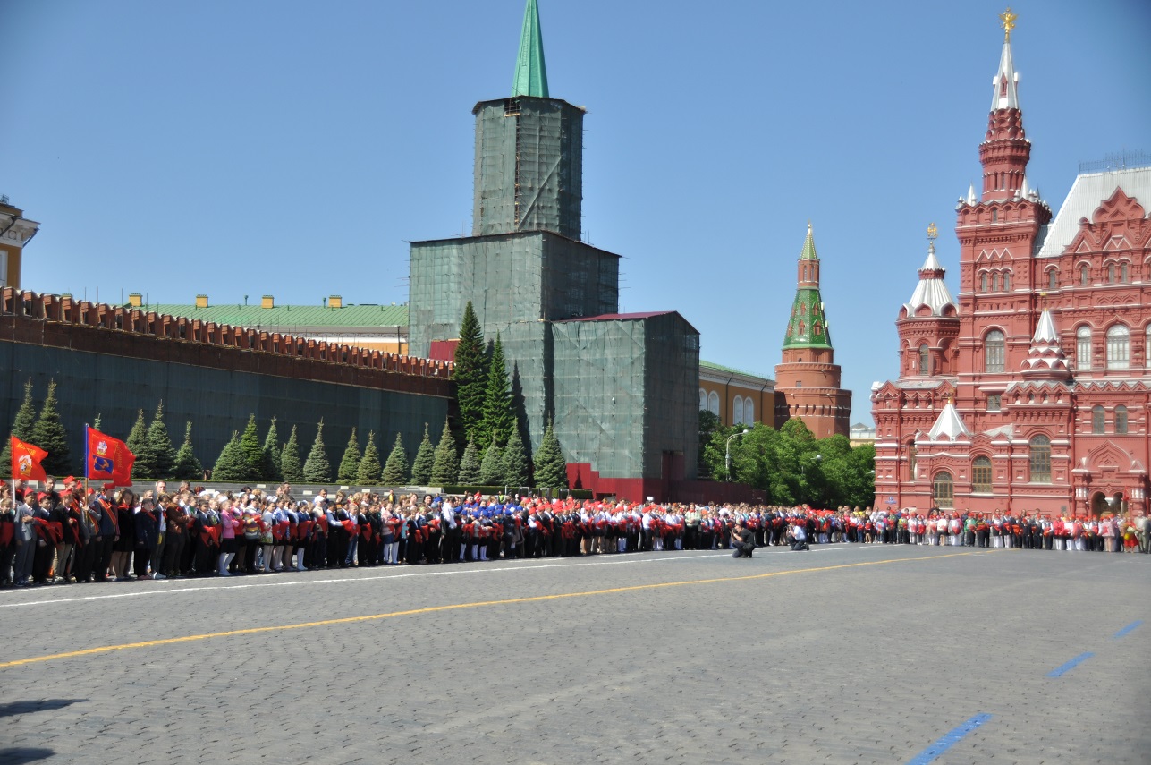 Праздник детства на Красной площади