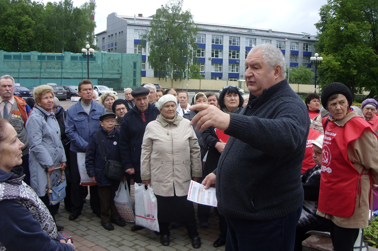 Красногорск: Состоялся митинг в поддержку принятия закона «О детях Войны»