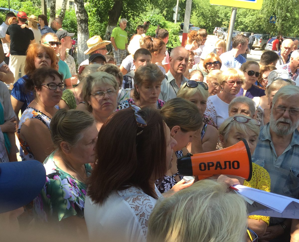 Сход в Вишняковских дачах единогласно выразил недоверие власти