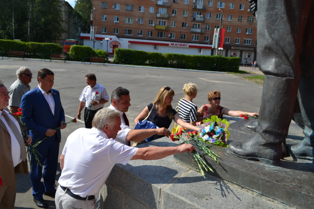 Михаил Авдеев поздравил жителей Талдома с днем города
