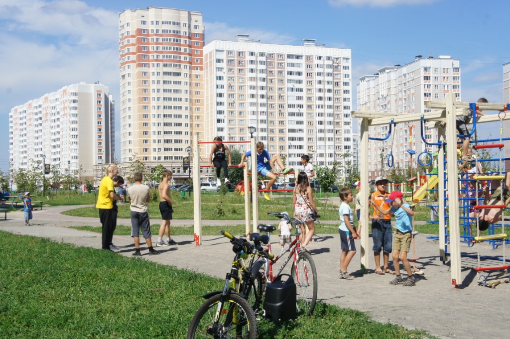 Соревнования по воркауту прошли в Подольске