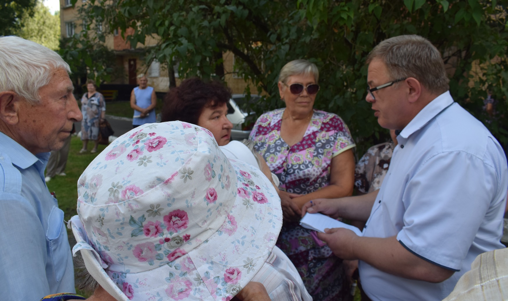 Ступинская организация «Детей войны» провела встречи с жителями города
