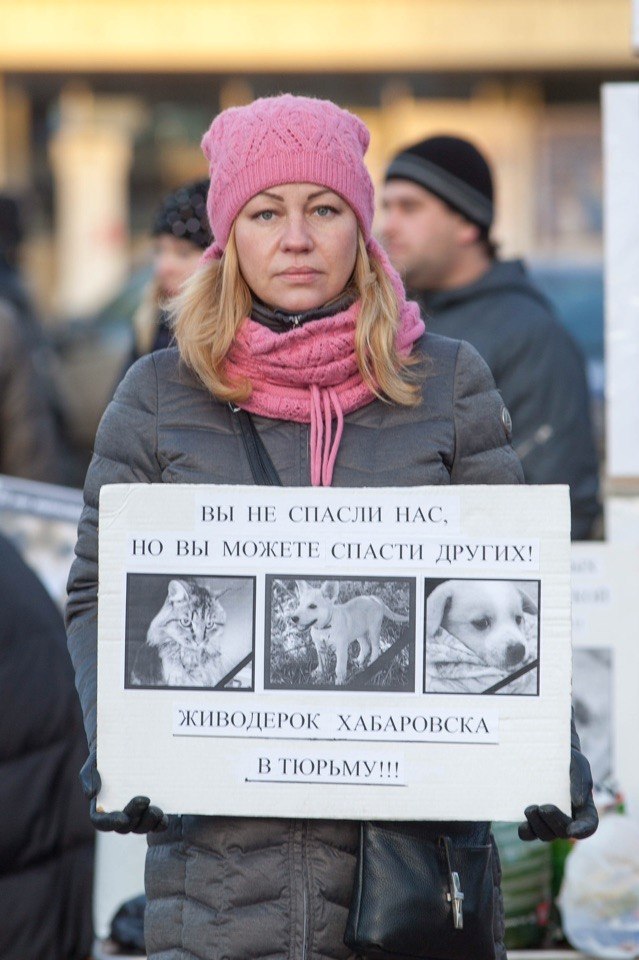 Подольские коммунисты приняли участие в митинге против несправедливого отношения к животными