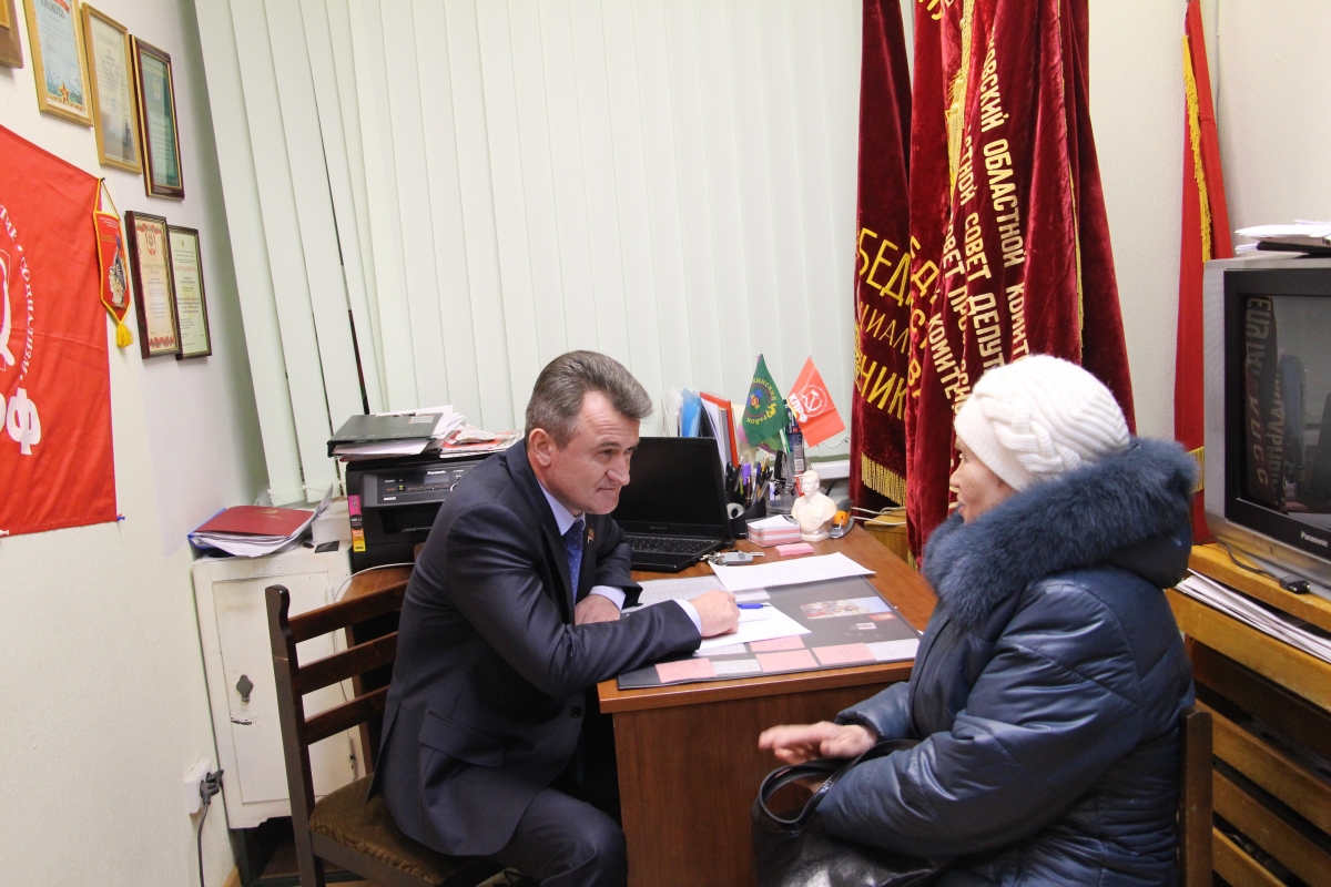 Депутат Василий Мельников провел встречу с жителями Пушкино
